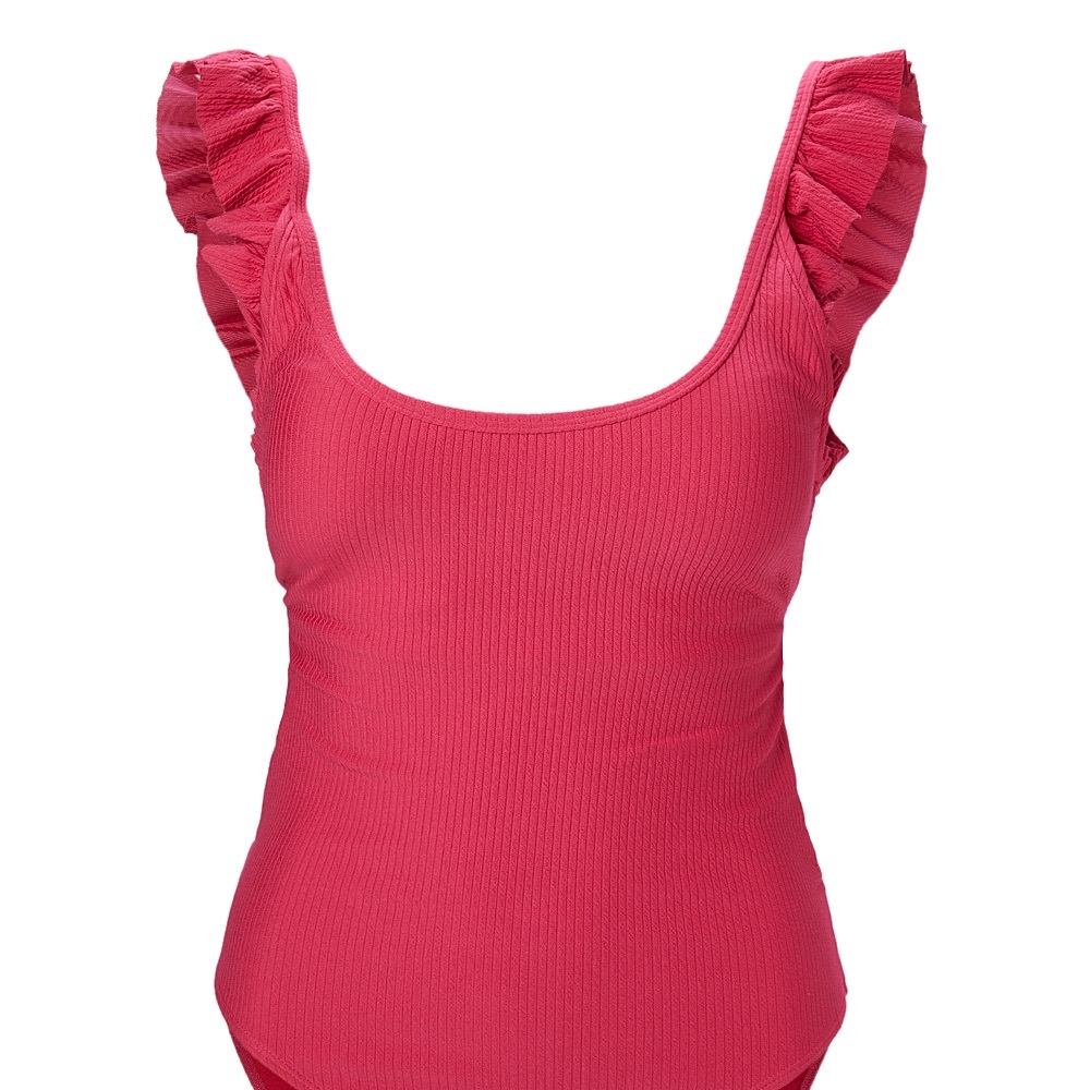 NWT Juicy Couture Raspberry Open Back One Piece